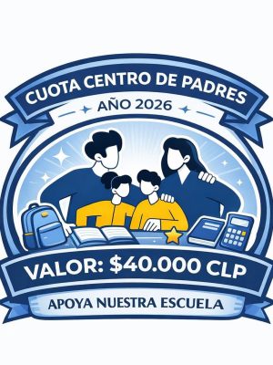Cuota Centro de Padres, Madres y Apoderados 2026